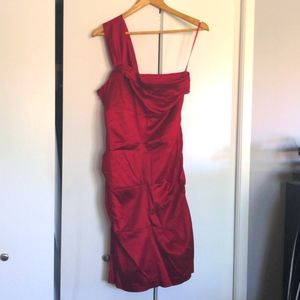 Le Chateau size medium red dress